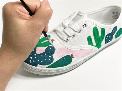 how to paint your sneakers.